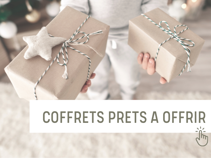 Coffrets cadeaux écologiques prêts à offrir